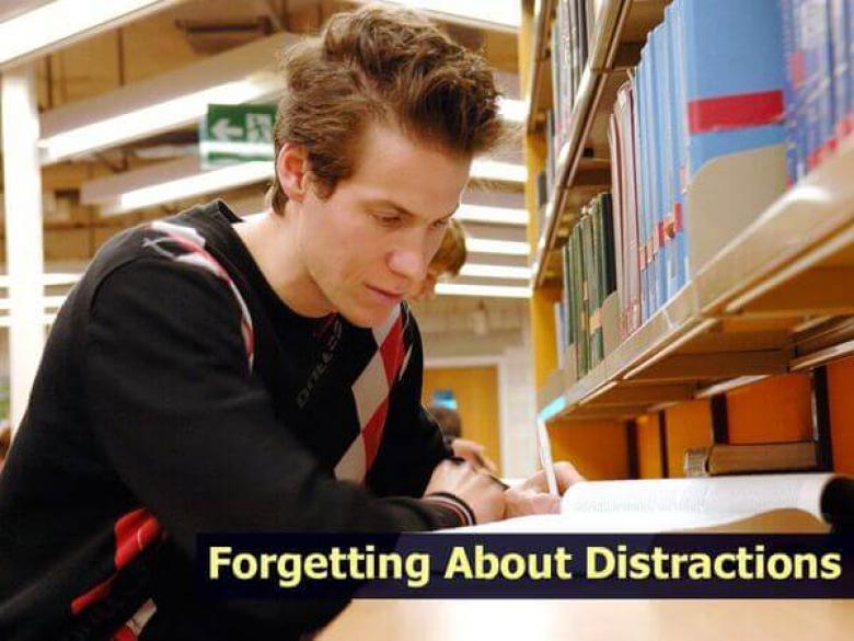 Forgetting about Distractions